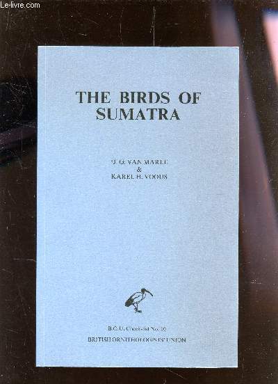 THE BIRDS OF SUMATRA.