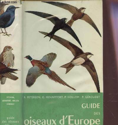 GUIDE DES OISEAUX D'EUROPE / COLLECTION 