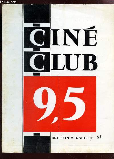 CINE CLUB 9,5 DE FRANCE / N781.
