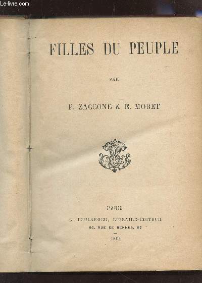 LA FILLE DU PEUPLE (LIVRAISON DE 1 A 77).