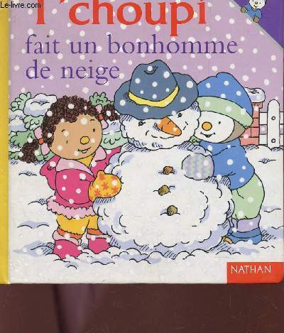 T'CHOUPI FAIT UN BONHOMME DE NEIGE.
