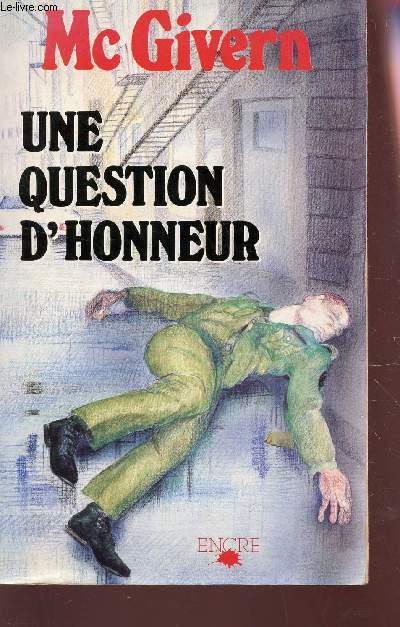 UNE QUESTION D HONNEUR / Hors-Collection, 'Etiquette noire', dirige par Roger Martin.