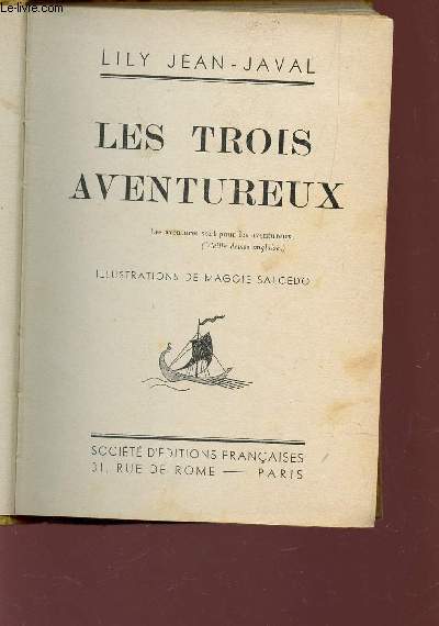 LES TROIS AVENTUREUX.