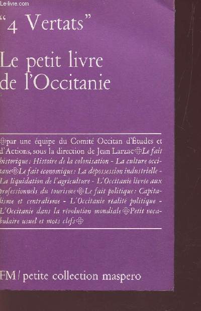 LE PETIT LIVRE DE L'OCCITANIE / COLLECTION 