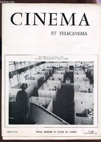 CINEMA ET TELECINEMA - N388 - 25 decembre 1968 / Le fou du labo 4 - 3 gars, 2 filles ... et un trsor / Monsieur dynamite / Le rayon infernal etc....