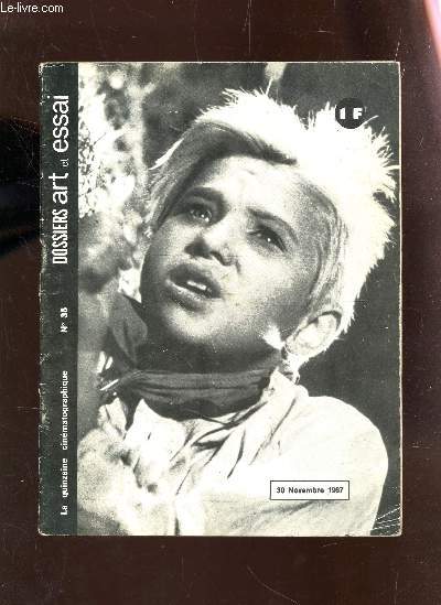 DOSSIER ART ET ESSAI - N35 - 30 NOVEMBRE 1967 / Le pr de Bjine - O Salto - Mon cinma par J. Jeander - Le dprt - La fi nde St Petersbourg - etc...