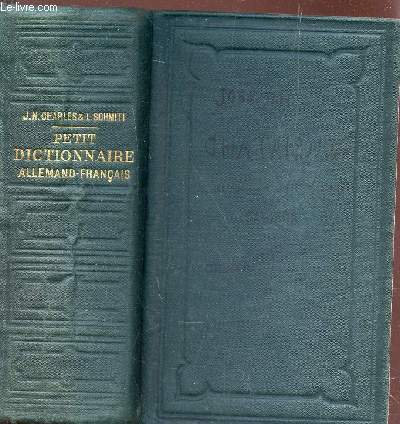 PETIT DICTIONNAIRE ALLEMAND-FRANCAIS - TOME II / 5e EDITION.