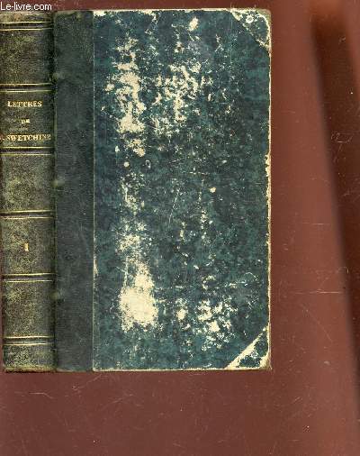 LETTRES DE MADAME SWETCHINE - TOME I / DEUXIEME EDITION.