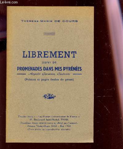 LIBREMENT SUIVI DE 