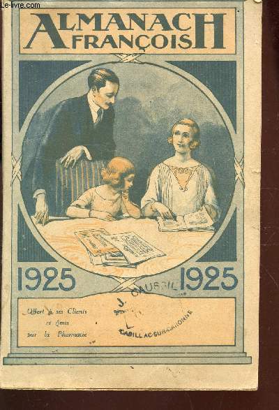 ALMANACH FRANCOIS 1925.