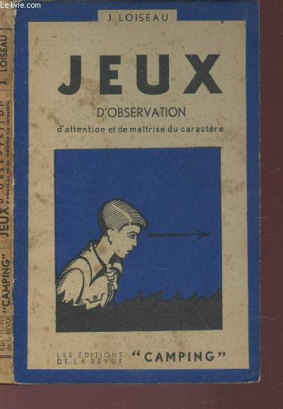 JEUX D'OBSERVATION - d'attention et de maitrise du caractere / 1er VOLUME.