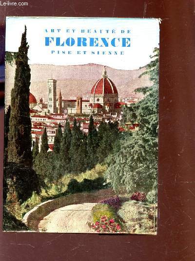 ART ET BEAUTE DE FLORENCE - PISE ET SIENNE - Guide pratique avec 250 illustrations et plan monumental de la ville.