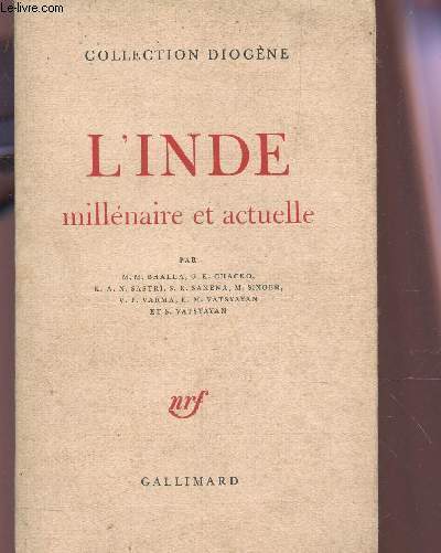 L'INDE MILLENAIRE ET ACTUELLE -