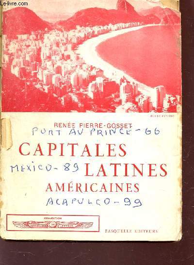 CAPITALES LATINES AMERICAINES