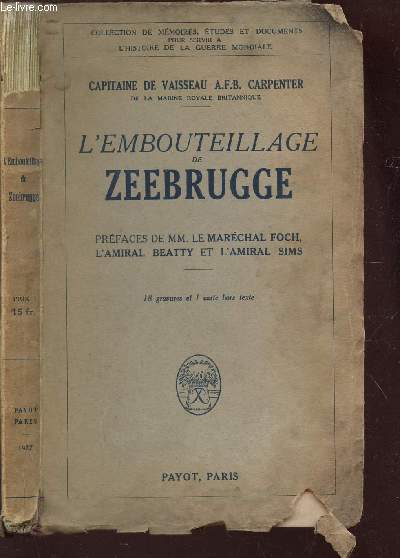 L'EMBOUTEILLAGE DE ZEEBRUGGE.