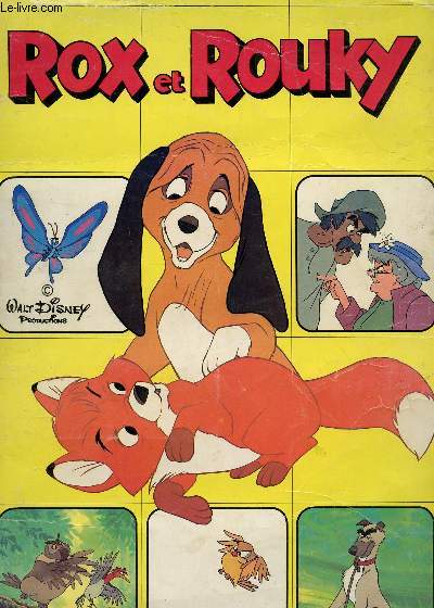 ROX ET ROUKY - FIGURINES PANINI - ALBUM VIGNETTES.