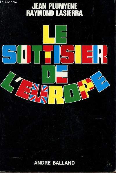 LE SOTTISIER DE L'EUROPE.