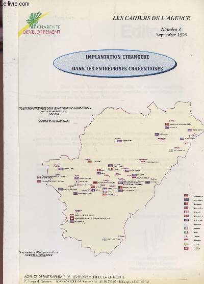 IMPLANTATION ETRANGERE DANS LES ENTREPRISES CHARENTAISES / COLELCTION 