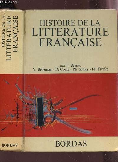 HISTOIRE DE LA LITTERATURE FRANCAISE.