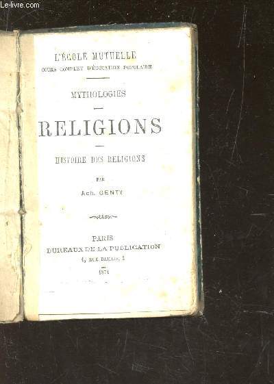 RELIGIONS - HISTOIRE DES RELIGIONS / collection 