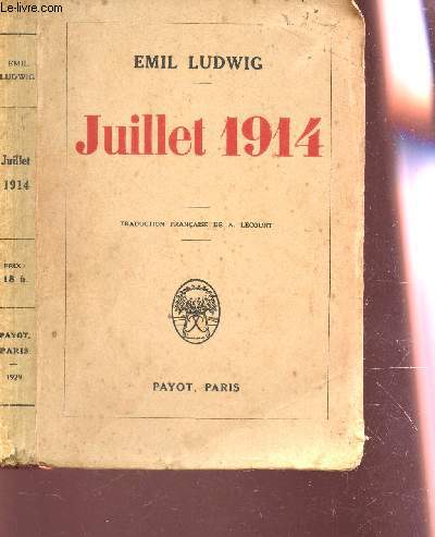 JUILLET 1914