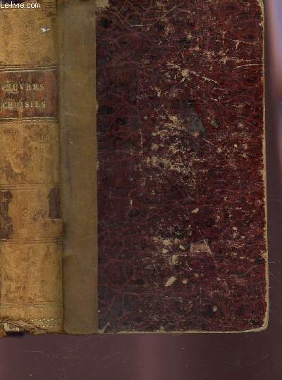 OEUVRES CHOISIES : Sainte Beuve / Il y a mieux / Contes choisis (Andersen) / Le livre des Rois (Firdouci) / Melle de Clermont (Mme de Genlis) etc...