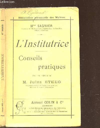 L'INSTITUTRICE - CONSEILS PRATIQUES