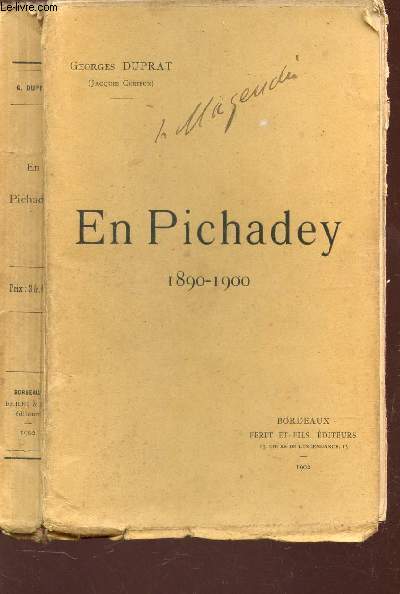EN PICHADEY - 1890-1900
