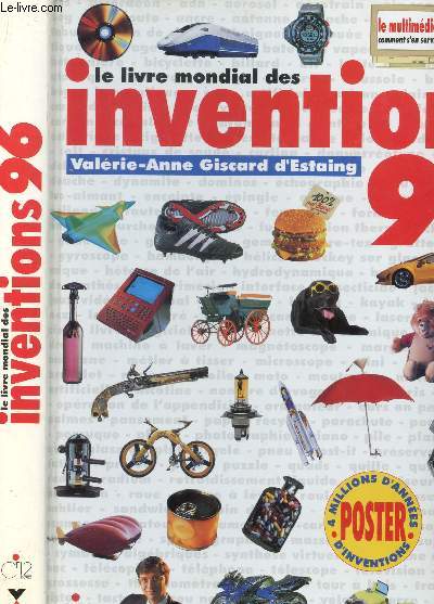 LE LIVRE DES INVENTIONS 96 + 1 POSTER INCLUS.