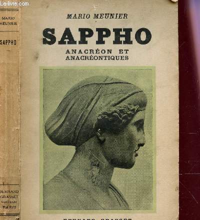 SAPPHO - ANACREON ET ANACREONTIQUES