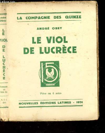 LE VIOL DE LUCRECE / collection 