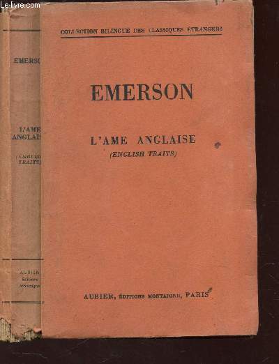 L'AME ANGLAISE / COLLECTION BILINGUE.