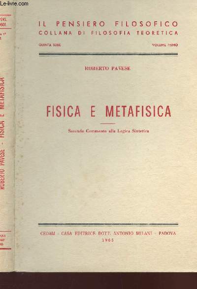 DISICA E METAFISICA / COLLECTION 
