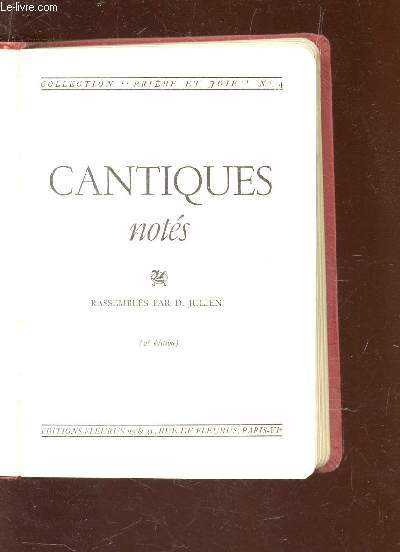 CANTIQUES NOTES / COLLECTION 