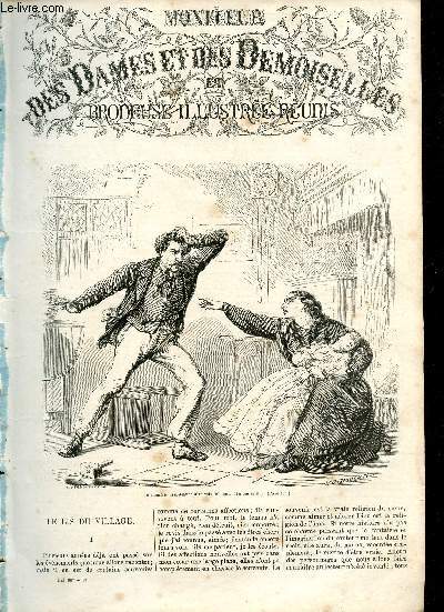MONITEUR DES DAMES ET DES DEMOISELLES ET BRODEUSE ILLUSTREE REUNIS - MAI 1867 / Le lis du village / Toilette de ville / Chapeaux / Blague au crochet / Corbeille de bureau / Dentelles au crochet / Porte alumettes etc....