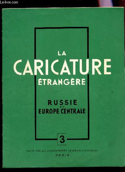 RUSSIE ET EUROPE CENTRALE / 3eme FASCICULE DE LA COLLECTION 