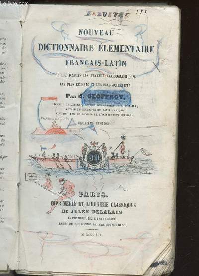 NOUVEAU DICTIONNAIRE ELEMENTAIRE FRANCAIS LATIN - rdig