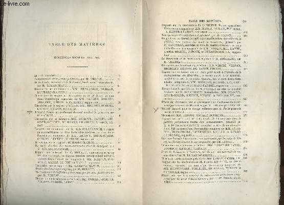 ANNALES DE LA SOCIETE D'HYDROLOGIE MEDICALE DE PARIS - TOME 22 / De la douche cossaise et de la douche froide dans l'albuminurie / Action des eaux sufureuses dans la dyspepsie / Etudes de chimie hydrologique a Barges etc...