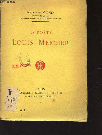 LE POETE LOUIS MERCIER