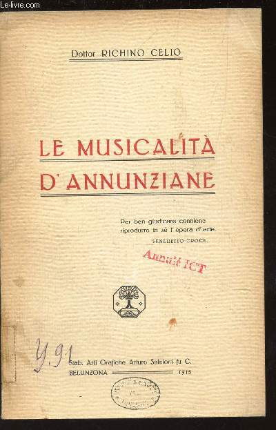 LE MUSICALITA D'ANNUNZIANE