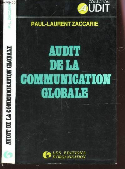 AUDIT DE LA COMMUNICATION GLOBALE / COLELCTION AUDIT.