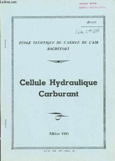 CELLULE HYDRAULIQUE CARBURANT .
