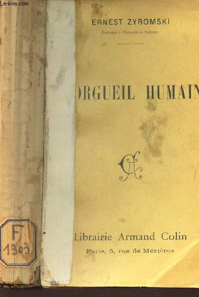 ORGUEIL HUMAIN