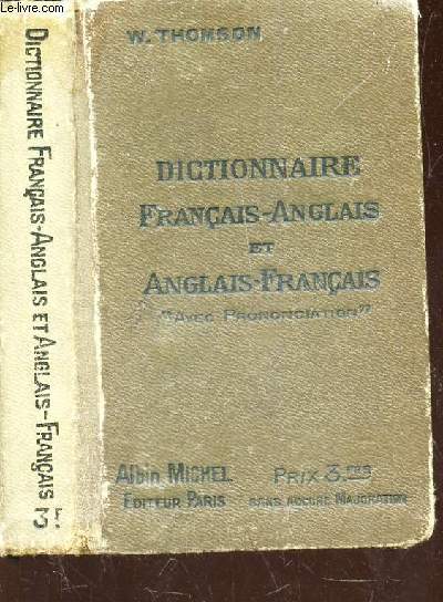 DICTIONNAIRE FRANCAIS-ANGLAIS