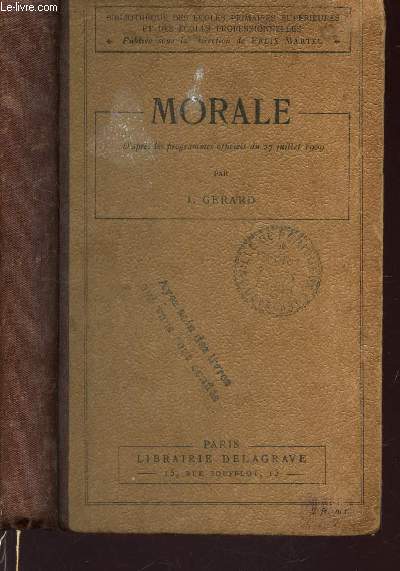 MORALE - 18e EDITION.