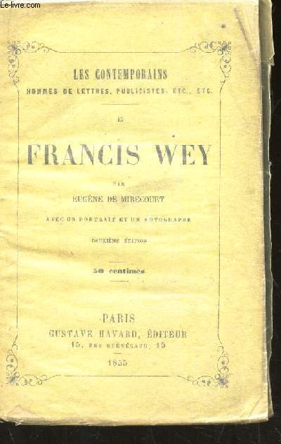 FRANCIS WEY / COLLECTION 