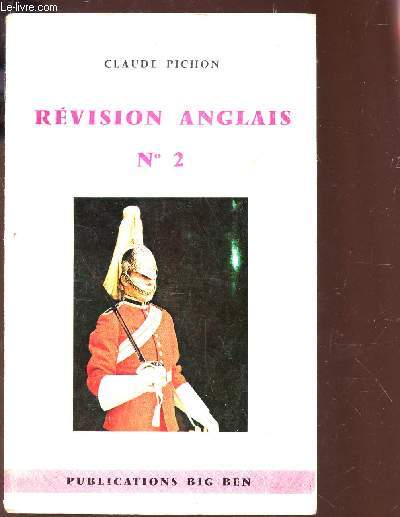 REVISION ANGLAIS N°2