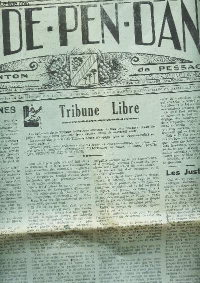 L'IN--DE-PEN-DANT - mars 1937 - 3e anné&e - N°107 / Aux jeunes / Les justicie... - Afbeelding 1 van 1
