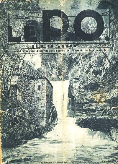 LE P.O. ILLUSTRE / N13 - JANVIER 1931 / Le train exposition des applications rurales de l'lectrict / Les belles marches des trains P.O. / Les grandes industries de chez nous / les nouvelles voitures mtalliques de banlieue etc... / INCOMPLET.