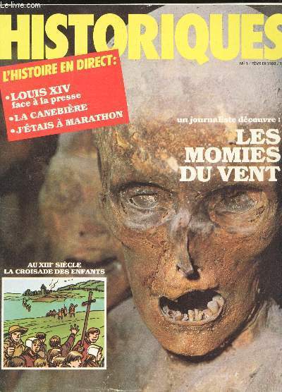 HISTORIQUES - N1 - FEVRIER 1980 / L'histoire en direct !: Louis XIV face a la presse - La canebiere - J'tais a la Marathon / LES MOIES DU VENT...
